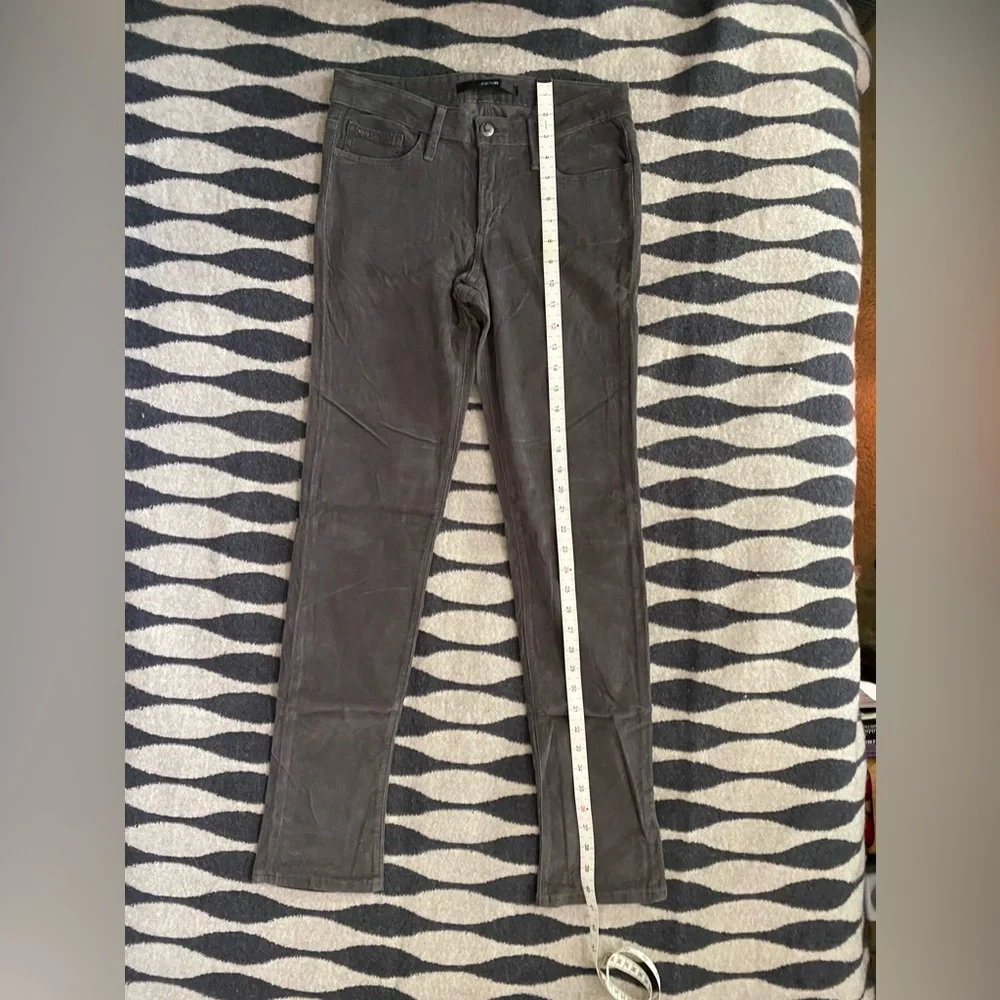 VTG Joe's Jeans Fit Skinny Vionaire Velvet Pinwale Corduroy Charcoal Size 28 - Picture 8 of 12